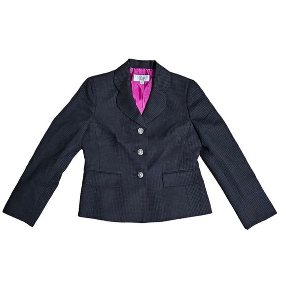 Women's LE SUIT Pinstripe Blazer Size 8P - Picture 1 of 5